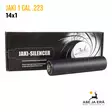 Jaki 1 cal .223 äänenvaimennin - Jaki äänenvaimentimet - jaki1cal223M14x1 - 9