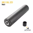 Jaki 1 cal .223 äänenvaimennin - Jaki äänenvaimentimet - jaki1cal223M14x1 - 8