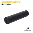 Jaki Titanium Hunter .30 äänenvaimennin mattamusta - Jaki äänenvaimentimet - jakititan3014x1 - 42