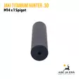Jaki Titanium Hunter .30 äänenvaimennin mattamusta - Jaki äänenvaimentimet - jakititan3014x1 - 46