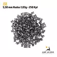 JSB Hades 5,50 ilma-aseluoti 1,03 g 250 kpl rasia - 5,5 mm luodit - 8594180450981 - 4