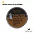 JSB Hades 5,50 ilma-aseluoti 1,03 g 250 kpl rasia - 5,5 mm luodit - 8594180450981 - 2