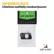 KAP Magnetic WS410 liimattava nuolihylly tähtäinjouseen myyntipakkaus - Tähtäinjousen nuolihyllyt - 809000101 - 4