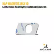 KAP Magnetic WS410 liimattava nuolihylly tähtäinjouseen takaa, liimapinta  - Tähtäinjousen nuolihyllyt - 809000101 - 3