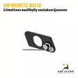 KAP Magnetic WS410 liimattava nuolihylly tähtäinjouseen takaviistosta - Tähtäinjousen nuolihyllyt - 809000101 - 2