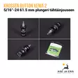 Krossen Button Xenia 2 5/16"-24 61.5 mm plungeri - Plungerit | Joustotallat - 8720054470681 - 14