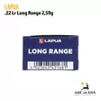 Lapua .22 LR Long Range 2,59 g Pienoiskivääripatruuna - 22 LR patruunat - 4023045421681 - 4