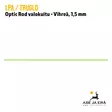 LPA Optic Rod valokuitu - Vihreä, 1,5 mm, sivusta - Kuitutähtäimet kivääriin - 40301101 - 23