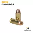 Magtech 45 Auto 230GR FMJ pistoolipatruuna 45A - Muut pistoolinpatruunat - 7891798130351 - 2