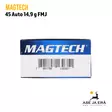 Magtech 45 Auto 230GR FMJ pistoolipatruuna 45A - Muut pistoolinpatruunat - 7891798130351 - 8