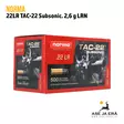 Norma 22LR TAC-22 Subsonic 2,6 g 500 kpl - 22 Subsonic patruunat - 0114000294250801 - 4