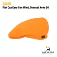 Salon Eero Gen Wind Foxshell Flat Cap oranssi huomioväri - Metsästyshatut - 6419647020571 - 19