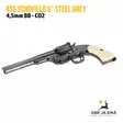 Schofield 6" 4,5 mm CO2 BB ilma-ase revolveri - alaviistosta - BB kuula ilmapistoolit - 5707843072311 - 10