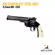 Schofield 6" 4,5 mm CO2 BB ilma-ase revolveri - vasemmalta etuviistosta - BB kuula ilmapistoolit - 5707843072311 - 2