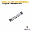 Shibuya CPX UCX-11 X-Lock Front Spacer - Tähtäimen osat ja tarvikkeet - 8718484134471 - 1
