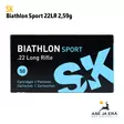 SK Biathlon Sport 22LR 2,59g 337m/s Pienoiskivääripatruuna - 22 LR patruunat - 4023045421131 - 2