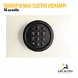 Suomi R16 Maxi Electro asekaappi - elektorinen koodilukko - Asekaappi 11-19 aseelle - 6438347037801 - 3