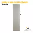 Suomi R16 Maxi Electro asekaappi - sivusta - Asekaappi 11-19 aseelle - 6438347037801 - 10