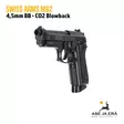 Swiss Arms M92 Blowback 4,5mm CO2 ilmapistooli - BB kuula ilmapistoolit - 3559962887091 - 12