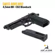 Swiss Arms M92 Blowback 4,5mm CO2 ilmapistooli - BB kuula ilmapistoolit - 3559962887091 - 13