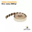 Tarkka Paikkatarra Hirvi ruskea 1000kpl - Paikkatarrat ja -annostelijat - 6410362412351 - 2