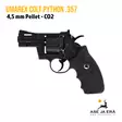 Umarex Colt Python .357 2,5" - 4,5 mm CO2 ilma-ase revolveri - Ilma-aseluoti ilmapistoolit - 4000844573421 - 14