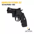 Umarex Colt Python .357 2,5" - 4,5 mm CO2 ilma-ase revolveri - Ilma-aseluoti ilmapistoolit - 4000844573421 - 15