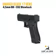 Umarex Glock 17 Gen5 Blowback 4,5mm CO2 BB ilmapistooli - BB kuula ilmapistoolit - 4000844659941 - 3