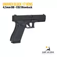 Umarex Glock 17 Gen5 Blowback 4,5mm CO2 BB ilmapistooli - BB kuula ilmapistoolit - 4000844659941 - 7