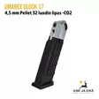 Umarex Glock 17 Blowback 4,5mm lipas - Vasen takaviistosta - Umarex lippaat ja rullat - 4000844649881 - 9