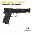 Umarex Walther CP88 CO2 Black 6" 4,5mm pellet ilmapistooli - Ilma-aseluoti ilmapistoolit - 4000844313331 - 6