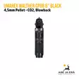Umarex Walther CP88 CO2 Black 6" 4,5mm pellet ilmapistooli - Ilma-aseluoti ilmapistoolit - 4000844313331 - 3