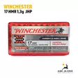 Winchester 17 HMR 1,3g JHP pienoiskiväärinpatruuna - 17HMR patruunat - 020892102521 - 1
