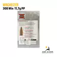 Winchester 308 Win Power-Point 11,7g - 308 kaliiperi - 020892200401 - 5