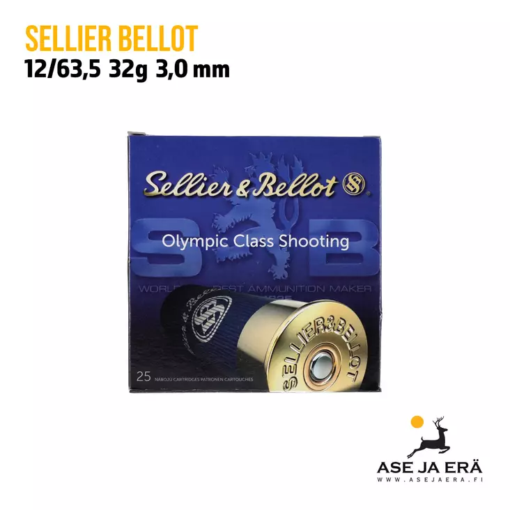 12/63,5 Sellier & Bellot Practical Sport 3mm 32g haulikonpatruuna - Haulikon ratapatruunat - 8590690022151 - 3