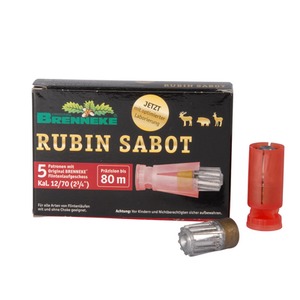 12/70 Brenneke Rubin Sabot 28 g 5 kpl - Täyteiset - 4030128121161 - 1