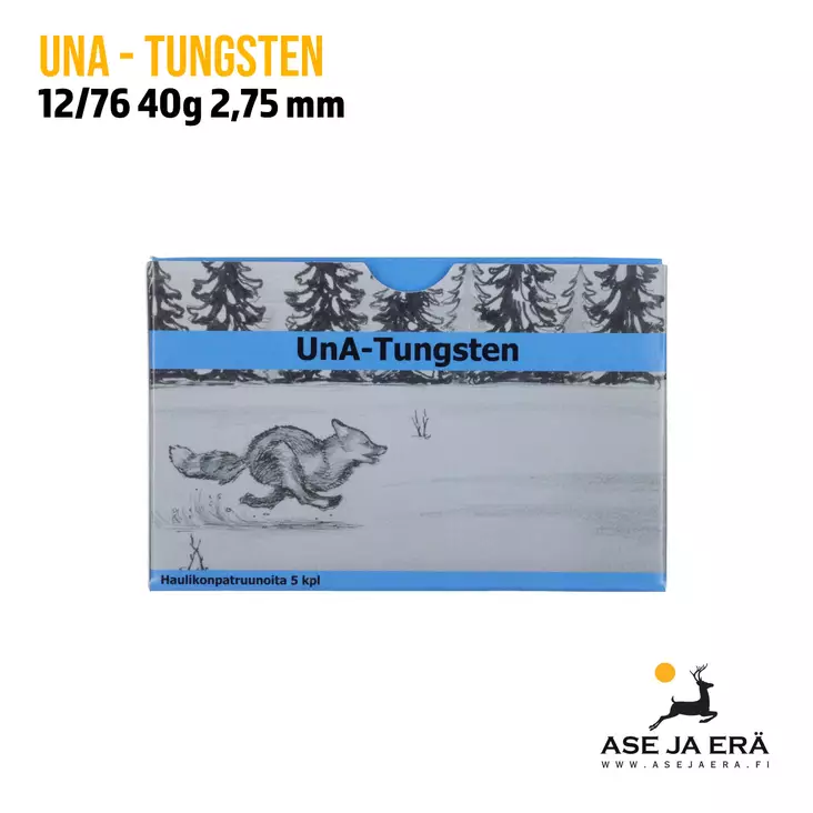12/76 UnA-Tungsten 40g patruuna 5 kpl - 12/76 metsästyspatruunat - 6430068628061 - 5