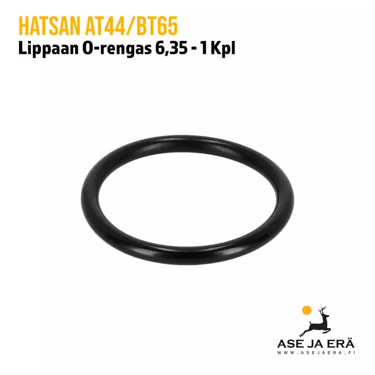 Hatsan AT44/BT65 lippaan o-rengas 6,35 Yleiskuva - Hatsan varaosat - 068231 - 1