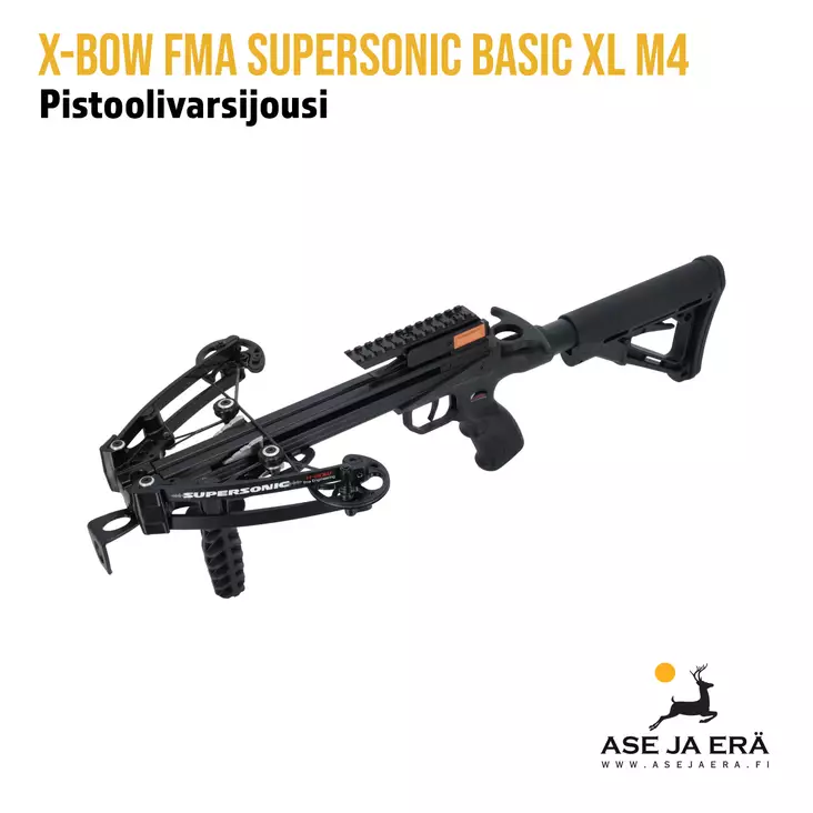 X-Bow Crossbow Pistol FMA Supersonic Bas Pistol crossbow with adjustable stock - Yleiskuva - Pistoolijouset - 4064298064911 - 1