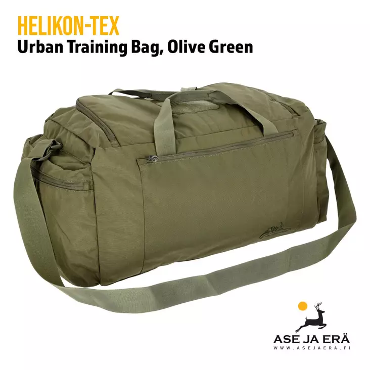 Helikon-Tex Urban Training Bag treenikassi, Olive Green, yleiskuva - Reput ja laukut - 5902688032821 - 1