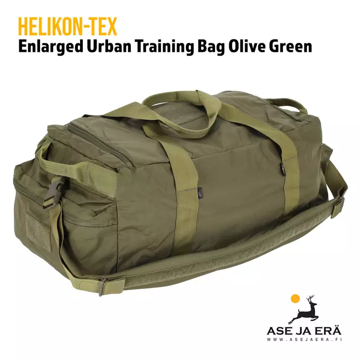 Helikon-Tex Enlarged Urban Training Bag treenikassi, Olive green, yleiskuva - Reput ja laukut - 5908218749931 - 1