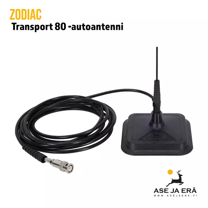 Zodiac Transport 68/70 Mhz autoantenni tehokkaalla magneetilla - Headsetit ja kuulokkeet - 7036094725201 - 1