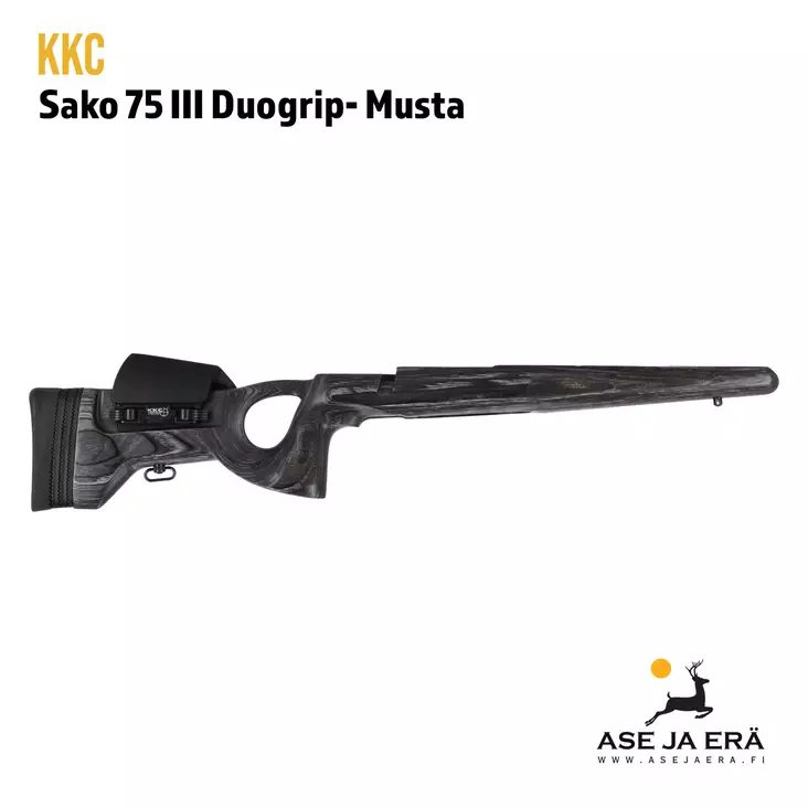 KKC Sako 75 III Musta Duogrip peukalonreikätukki - Yleiskuva - Tukit ja muunnossarjat - 7073257001611 - 1