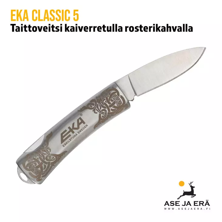 EKA Classic 5 taittoveitsi yleiskuva sivusta - Taittoveitset - 7391537100541 - 1