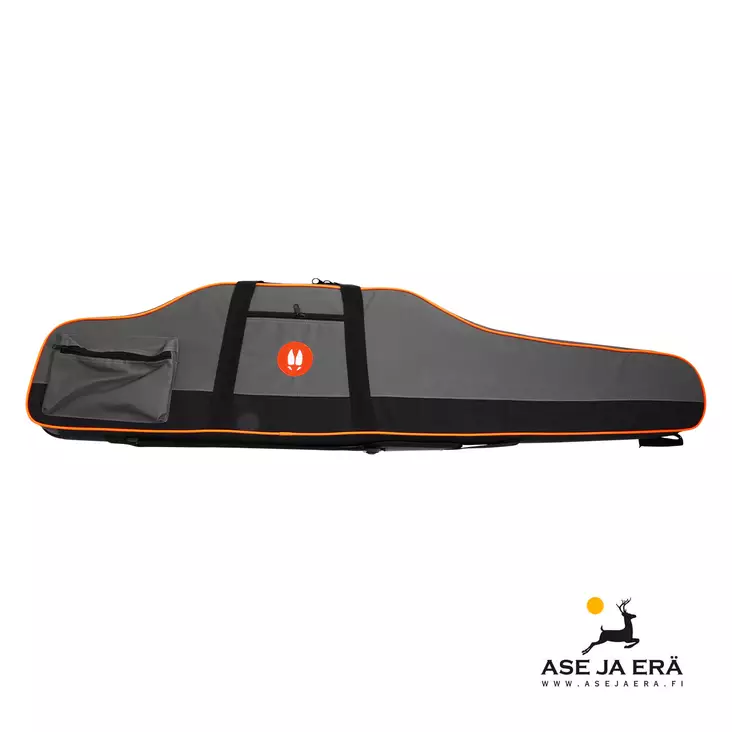 Alces Twin asepussi harmaa valjailla 125 cm - Kivääripussit - 7340143710101 - 2