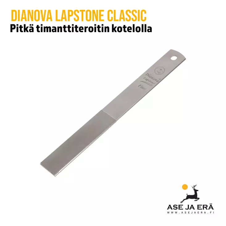 Dianova Lapstone Classic Timanttiteroitin Coarse/Fine Pitkä kotelolla - Teroittimet - 20315968953271 - 5