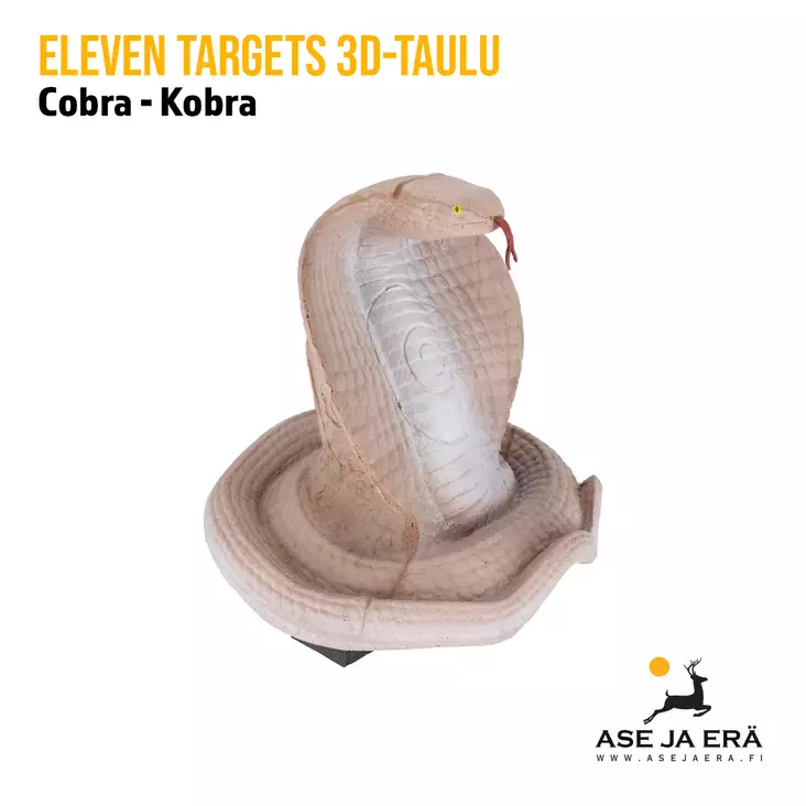 Eleven Targets 3D-taulu Kobra käärme - 3D-eläintaulut - 8718484873561 - 1