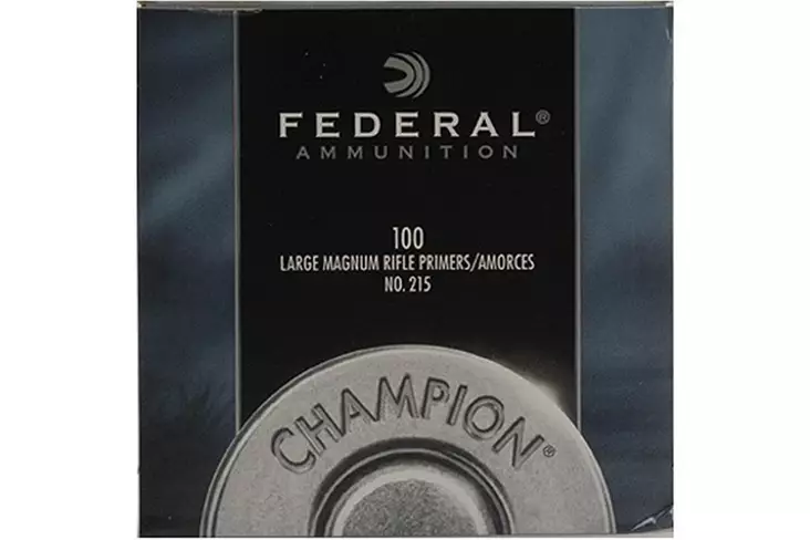 Federal 215 Large Rifle Magnum Nalli - Kiväärinallit - 029465056261 - 1