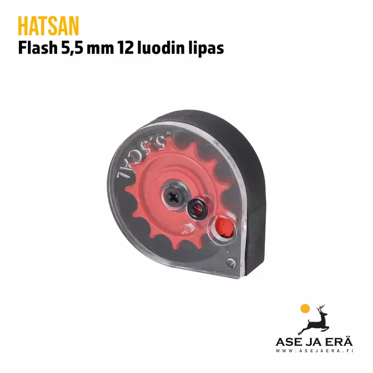 Hatsan Flash 5,5 mm ilmakiväärin lipas 12 luotia - Hatsan lippaat ja rullat - 068041 - 1