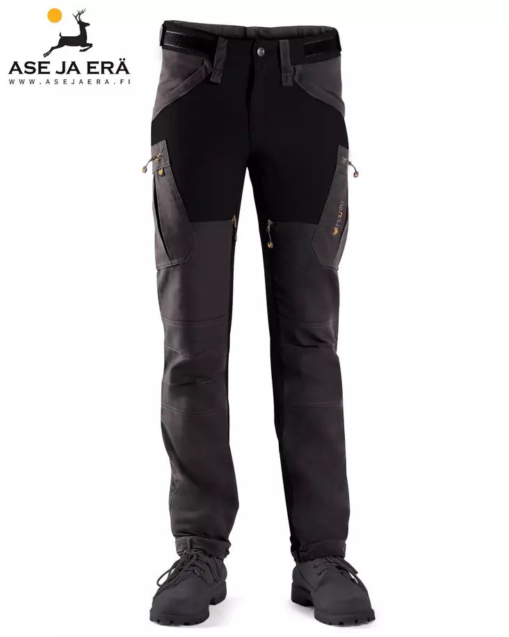 Haunter Funäs housut musta - Erä- ja vaellushousut - 102871 - 1